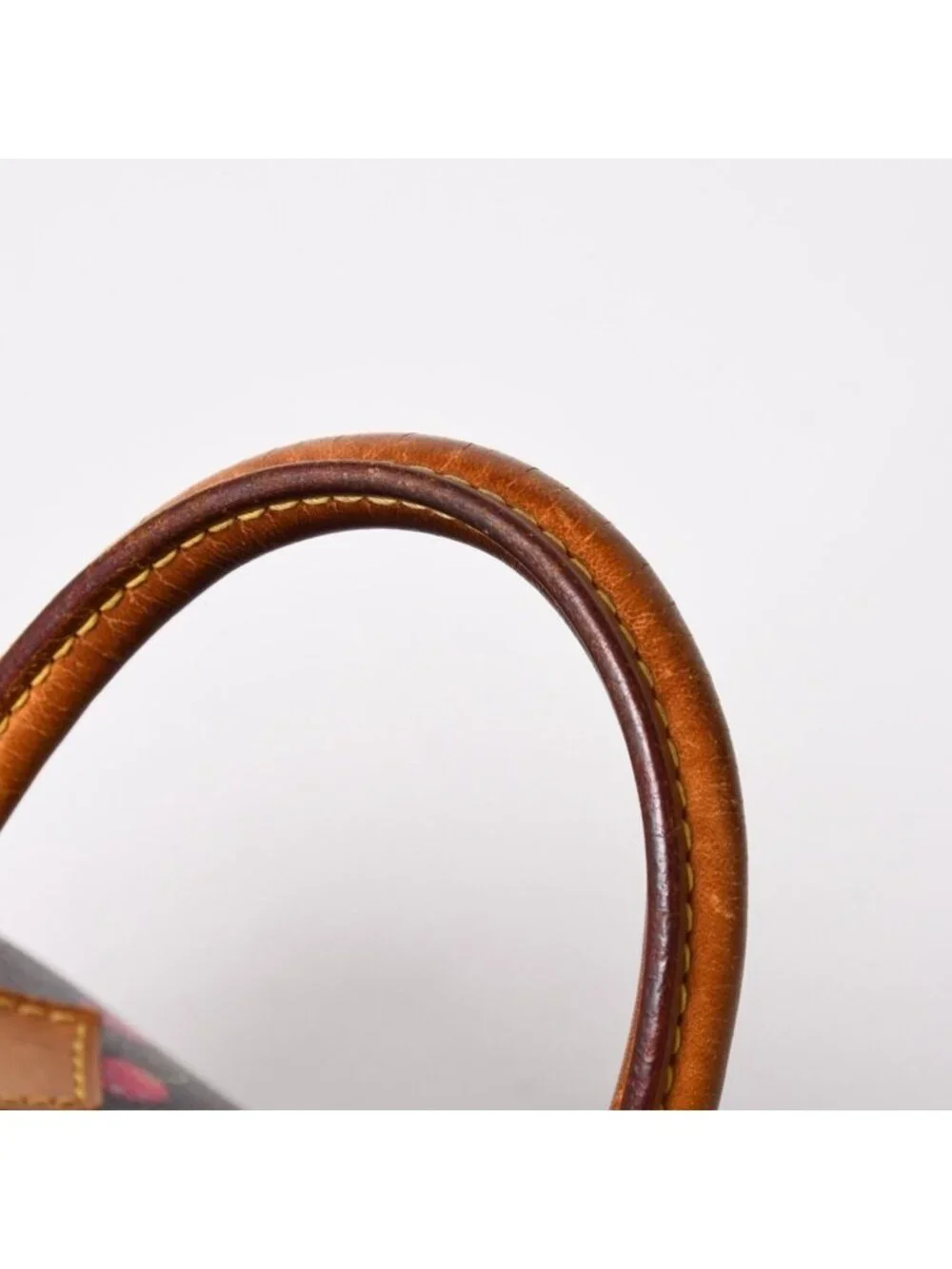 Louis Vuitton Speedy 25 Handbag Monogram Cherry Brown Takashi Murakami
